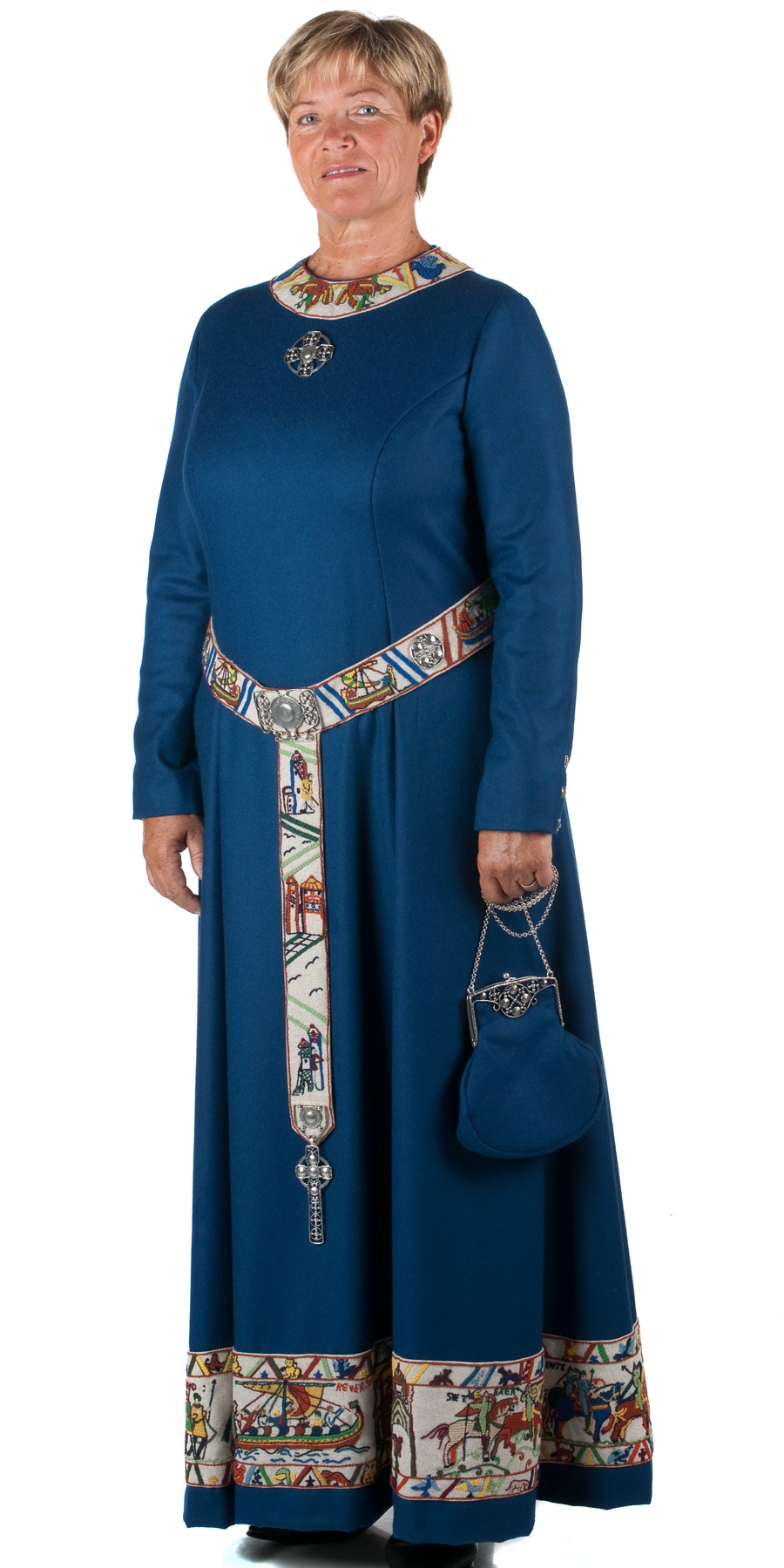 Bilde av Saga drakten mellomblå