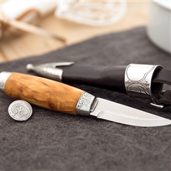 Bilde av TOMMELITEN bunadskniv barn, sløvt blad