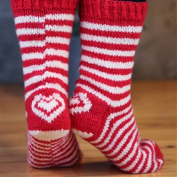 Bilde av Strikkepakke Lykkelesten