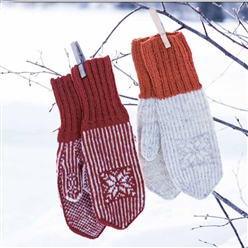 Bilde av Hefte 316 votter i 2-tråd gammelserie