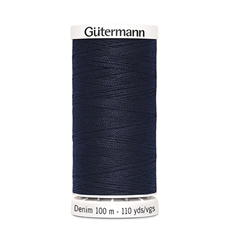 Bilde av Denim tråd mørk blå