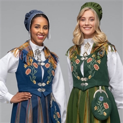 Bilde av MATERIALPAKKE NORDLANDSBUNAD DAME 