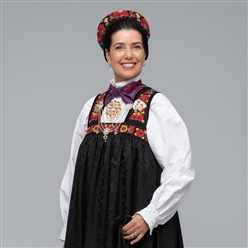 Bilde av Broderingspakke til bunad fra Øvre Hallingdal