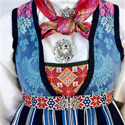 Bilde av Materialpakke brodert belte