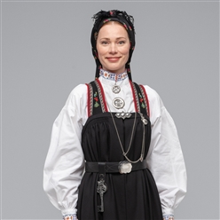 Bilde av Broderingspakke til Lailastakken fra Hallingdal