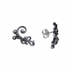 Bilde av Fabel øredobber, oksidert