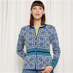 Bilde av Oksana jakke blå