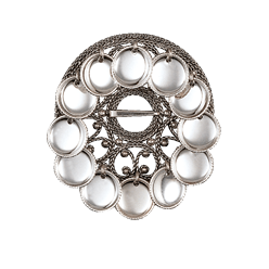 Bilde av Sølje med trådkantlauv, oksidert