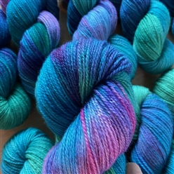 Bilde av NORDLYS – Håndfarget Finull 100g