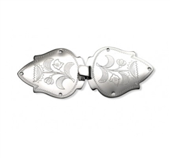 Bilde av Spenner, graverte. Nordlandssølv