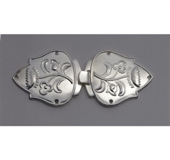 Bilde av Spenner, presset. Nordlandssølv