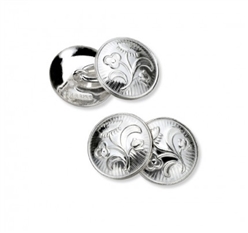 Bilde av Mansjettknapper dame, Nordlandssølv