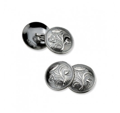 Bilde av Mansjettknapper herre, oksydert, Nordlandssølv