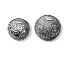 Bilde av Liten knapp sølv, Nordlandssølv