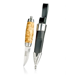 Bilde av Bunadskniv Tommeliten med knapp, tinn, 67