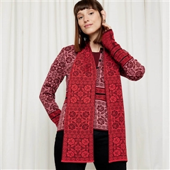 Bilde av Oksana skjerf burgunder