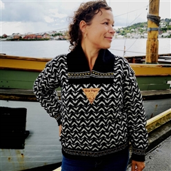 Bilde av Strikkepakke Terje Vigen, sort