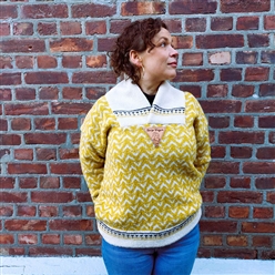 Bilde av Strikkepakke Terje Vigen gul