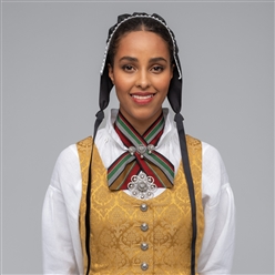 Bilde av MATERIALPAKKE, GUL VEST TIL TROMSBUNADEN FOR KVINNER