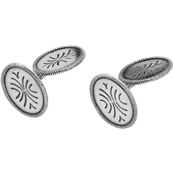 Bilde av Mansjettknapper Oppdal, oksidert, mann og dame