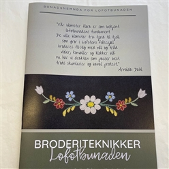 Bilde av Hefte Broderiteknikk Lofotbunaden