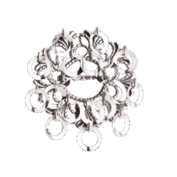 Bilde av Ringsølje støypt, oksidert