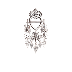 Bilde av Hjartesølje, oksidert