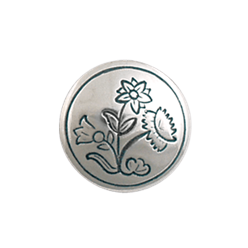 Bilde av Knapp Nordland 17 mm, oksidert