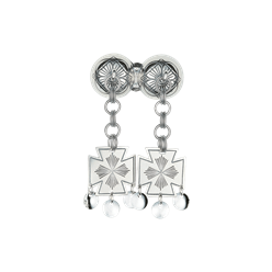 Bilde av Halssølje med lauv, oksidert