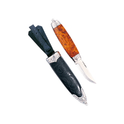 Bilde av Bunadskniv Kari med handskåren slire