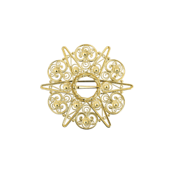 Bilde av Sølje Fana med kruser, forgylt