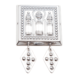 Bilde av Beltestøl Nordmøre stor med lauv, oksidert