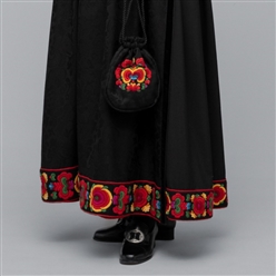 Bilde av Materialpakke til brodert veske til bunad fra Øvre Hallingdal