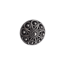 Bilde av Knapp 14 mm med lang hempe, oksidert