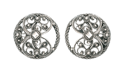 Bilde av Maljer Telemark små filigran, oksidert