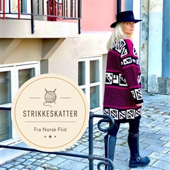 Bilde av Strikkeskatt nr. 501 Folkloregenser/kjole