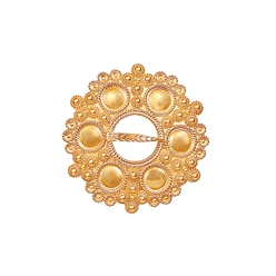 Bilde av Halsring m/blanke knopper 2172