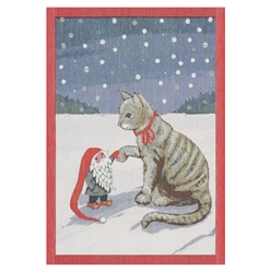 Bilde av Håndkle Vintervenner 35x50 cm