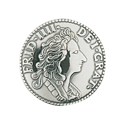 Bilde av Knapp 19 mm mynt, oksidert