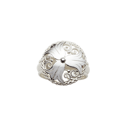 Bilde av Bunadsring Lofoten, kvit