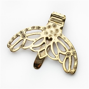 Bilde av LOMMEKROK I MESSING