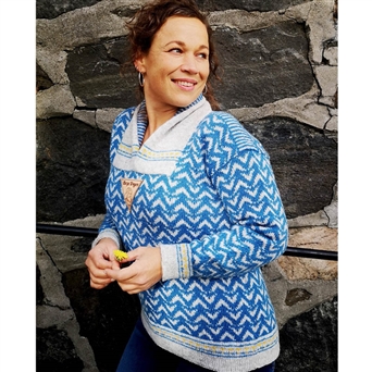 Bilde av Strikkepakke Terje Vigen, klar blå