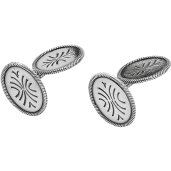 Bilde av Mansjettknapper Oppdal, oksidert, mann og dame