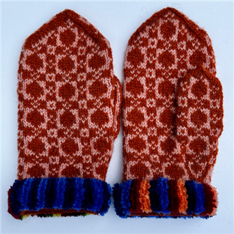 Bilde av Strikkepakke Vestagder Husflids Jubileumsvott 1