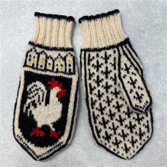 Bilde av Strikkepakke Vefsn-votten 