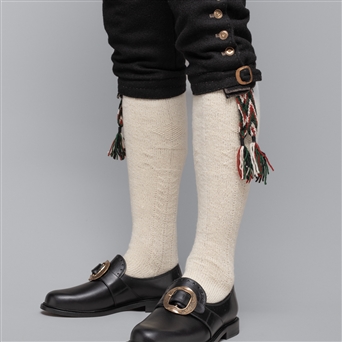 Bilde av Strikkepakke bunadstrømper til Østerdalsbunad