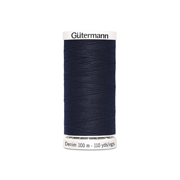 Denim tråd mørkblå