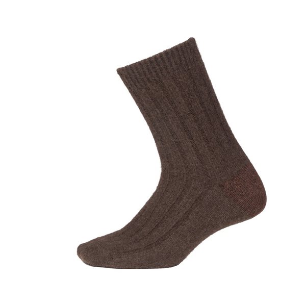Oims Yak Wool Sock - Yak Brown