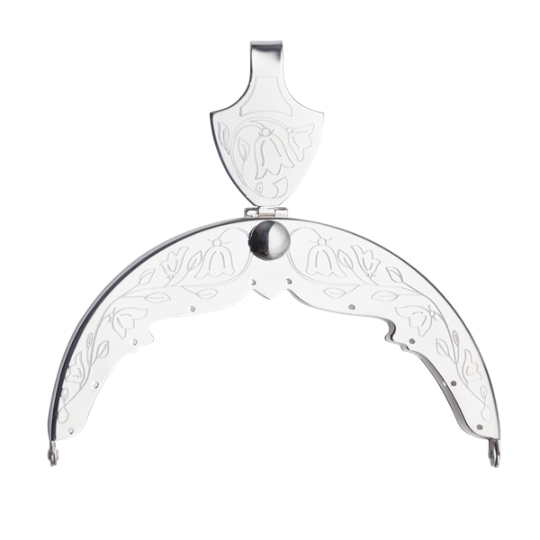 Veskelås Lofoten gravert, forsølva