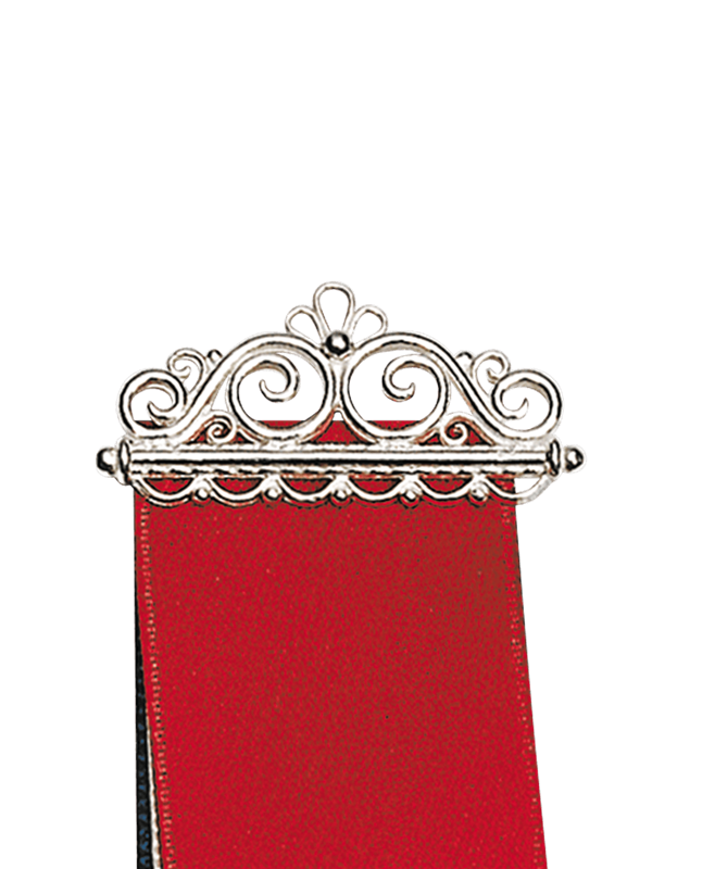 17.mai sløyfe, kvit